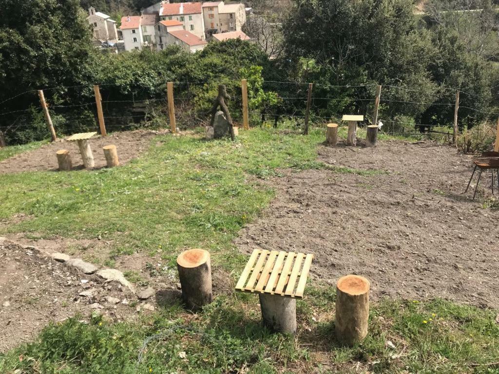 Camping L'Agrottu Au Coeur De La Corse Santa-Lucia-di-Mercurio Exterior foto